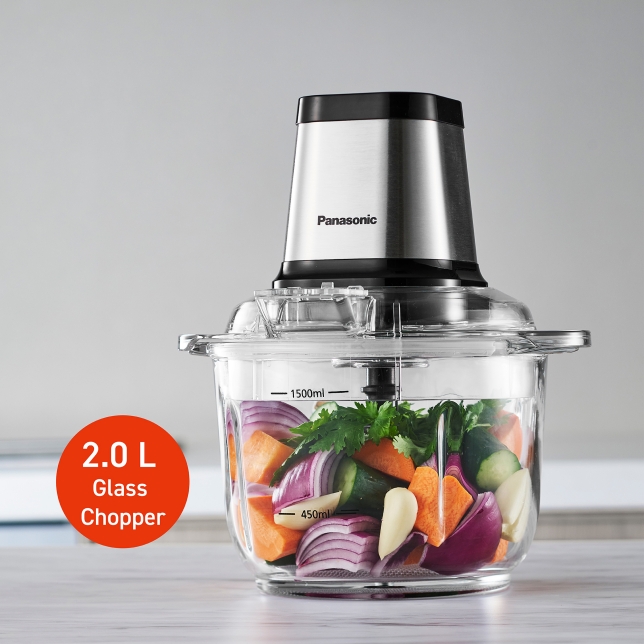 خردکن پاناسونیک مدل MK-CG401 PANASONIC+ ویدئو تشخیص اورجینال بودن+ گارانتی اصلی شرکتی